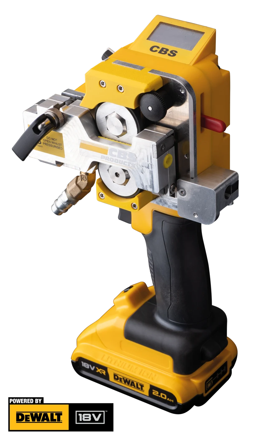 STORM battery-powered fibre blowing machine
